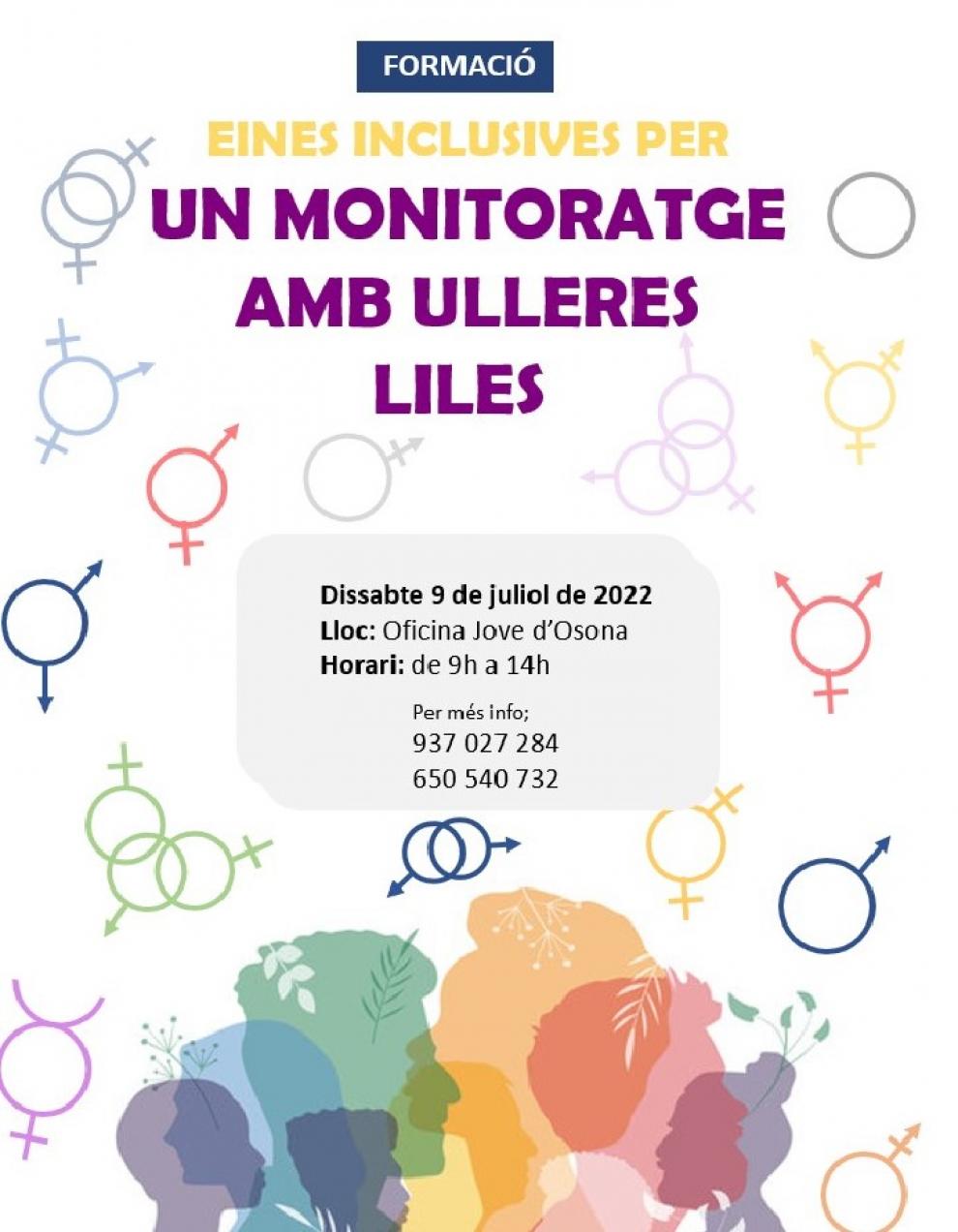 Eines inclusives per un monitoratge amb ulleres liles